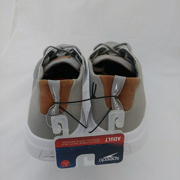 Speedo Tiller Men's Water Shoe Grey  NEW - Picture 3 of 4